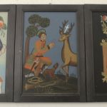 957 9531 GLASS PAINTINGS
